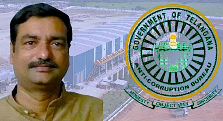 తిమింగలం ఏసీబీ వలకు చిక్కింది.